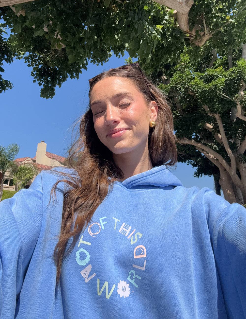 Elevated Faith - Vendita all'ingrosso Felpa con cappuccio - Donna - Felpa con cappuccio unisex "Not of This World"2