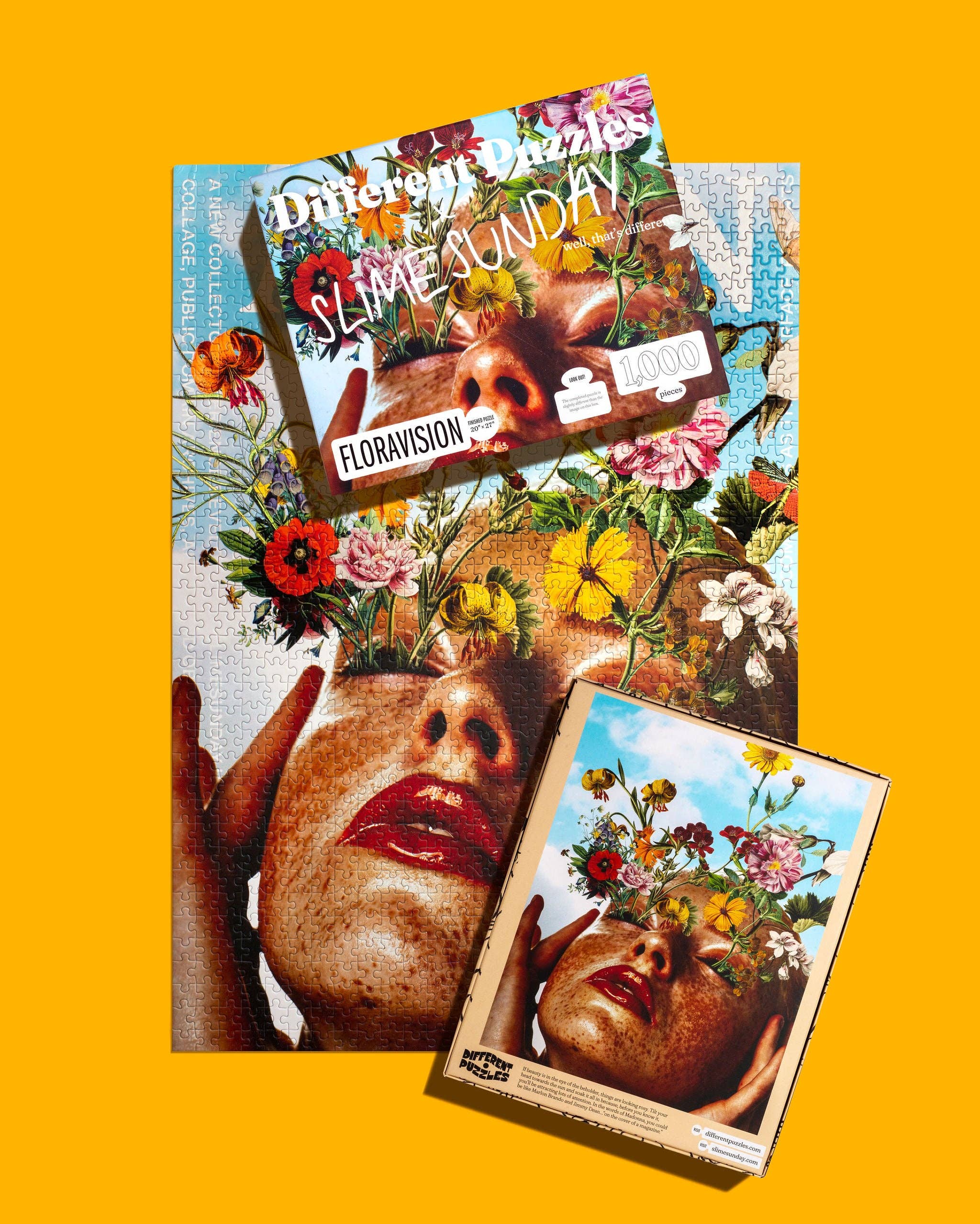 Different Puzzles – Puzzle - Adulto por atacado – Floravision — 1.000 peças2