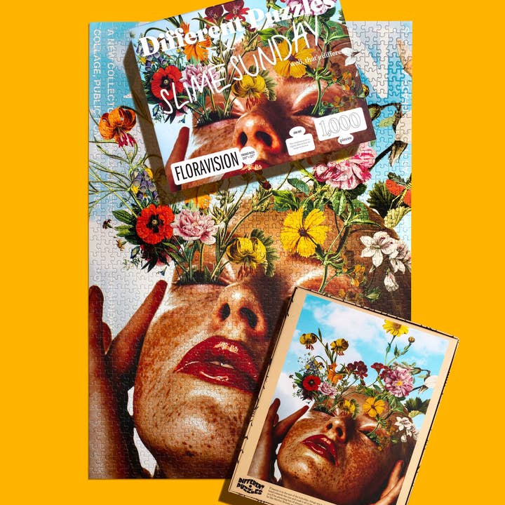 Different Puzzles - Wholesale Puzzle - Adult - Floravision – 1,000 pieces2
