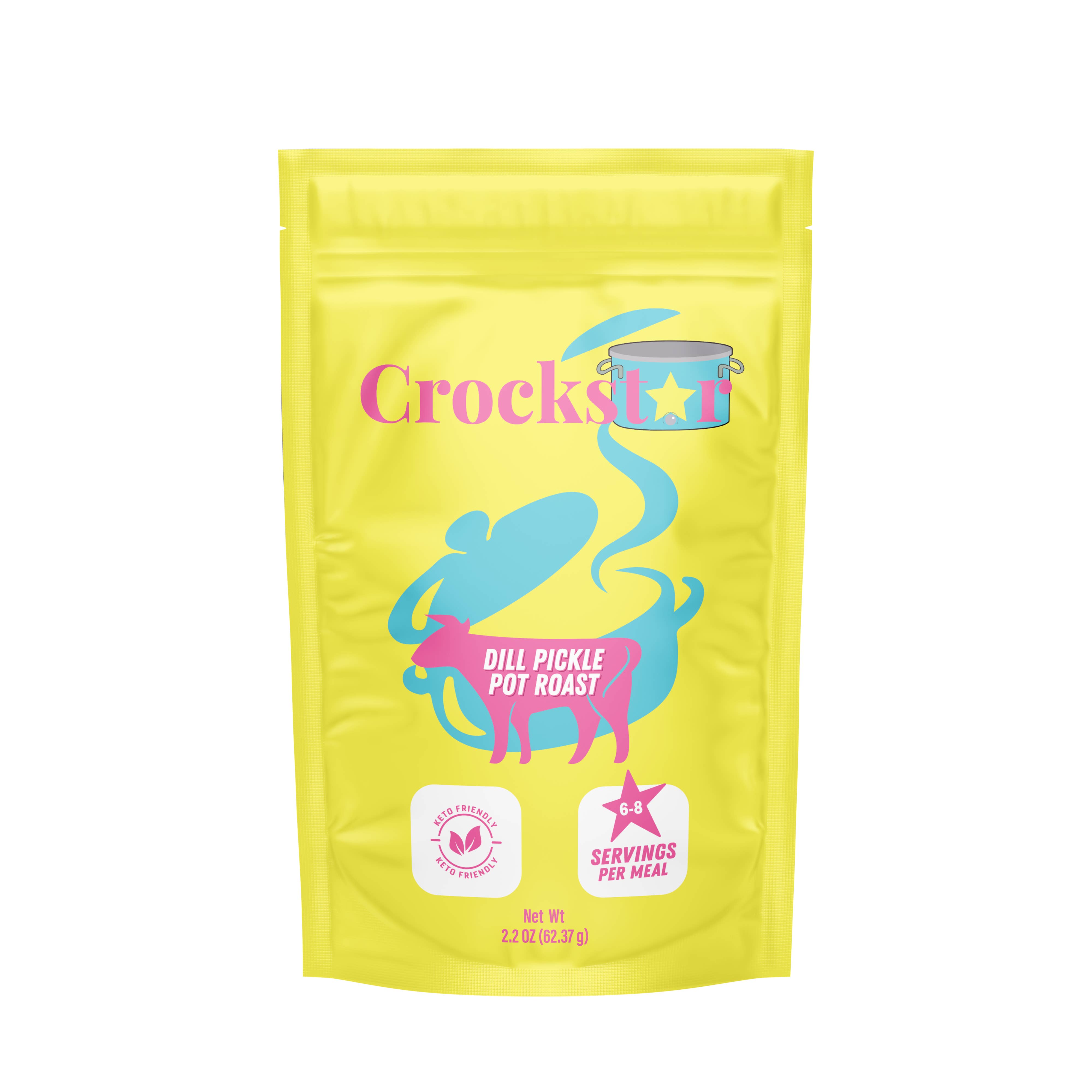 Crockstar Dinner Club - Wholesale Plank Stabiel Bereid Maaltijd - Gebraden augurk met dille