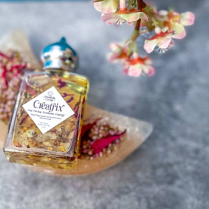 Mandala Gems - Wholesale Fragrance Oil - CREATRIX Natural Floral Perfume Oil for Divine Feminine Ener