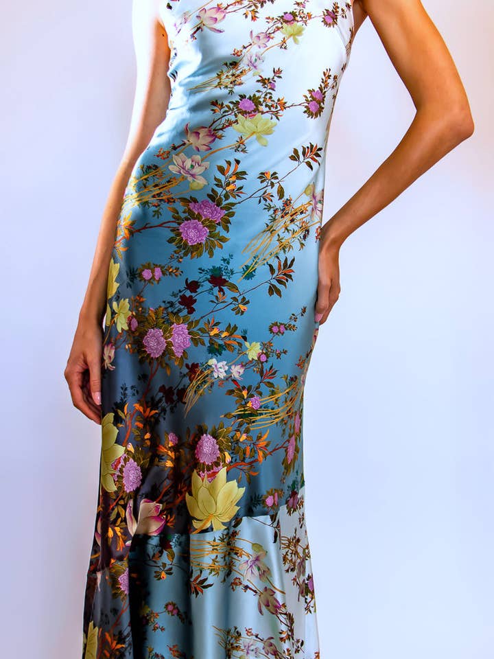 Midnight Long Cami Dress for wholesale by Trisha Paterson Collection