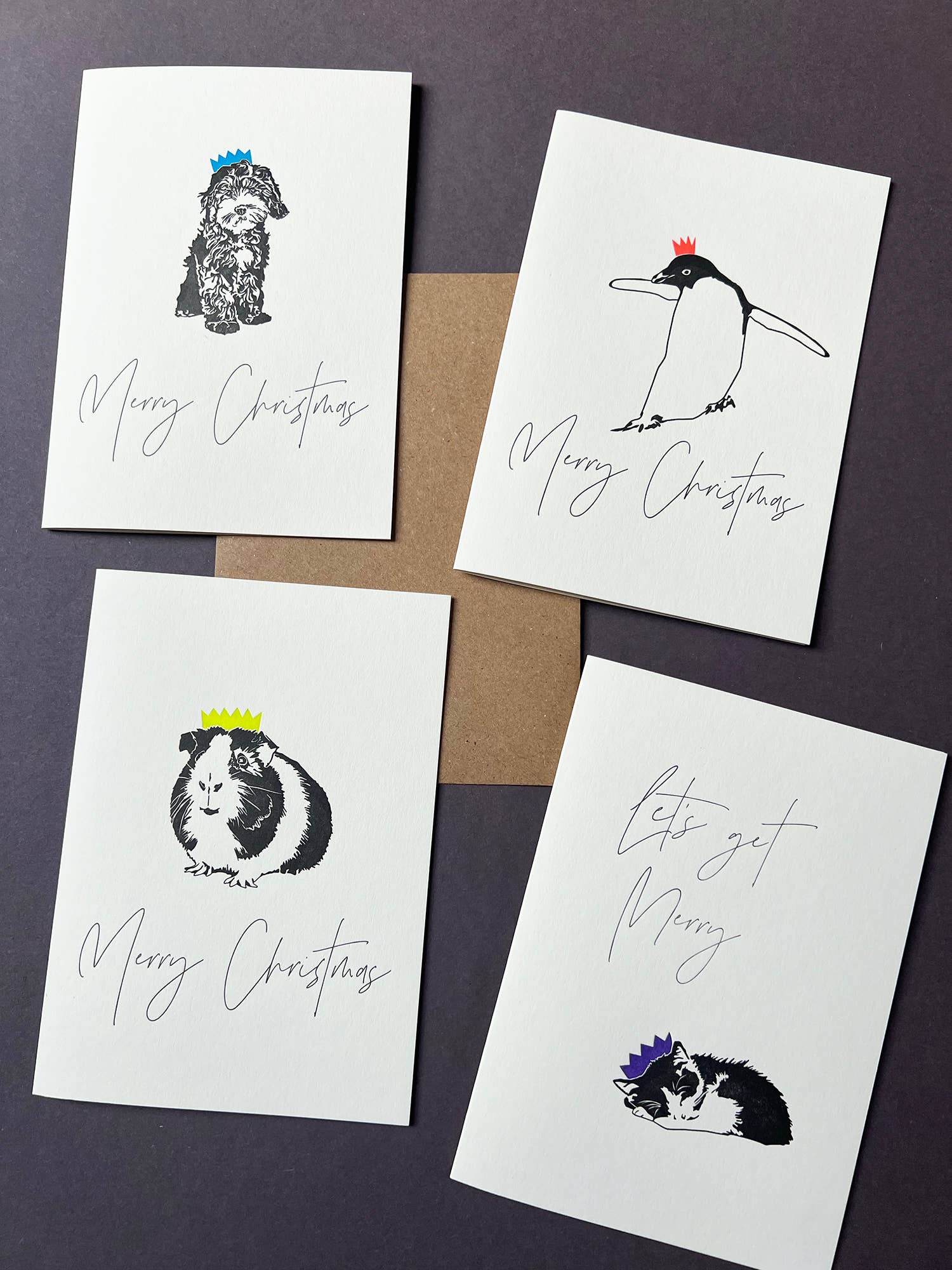 Penguin Ink - Wholesale Christmas Card - Christmas Guinea Pig Card | Christmas Card3