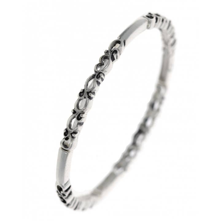 Bracelet extensible fin à découpes en filigrane FR3566 pour la vente par 0011 PREMIERE