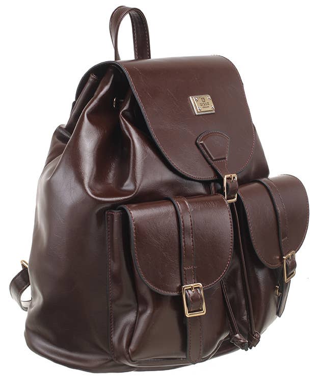 Bessie London - Wholesale Backpack - Women's - CLASSIC BUCKLE FLAP BACKPACK0