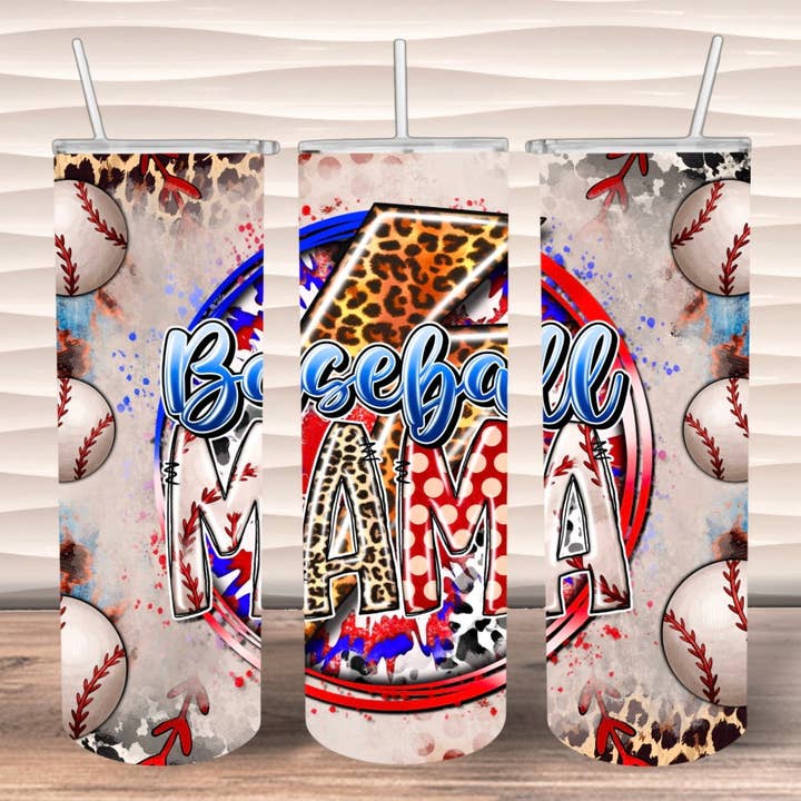 Baseball Mama Tumbler for wholesale by FloBama Girls Wholesale