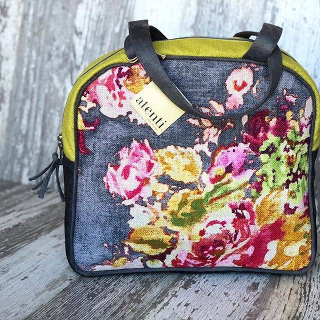 Atenti - Wholesale Weekender Bag - Women's - Blossom Grey Bonnie1