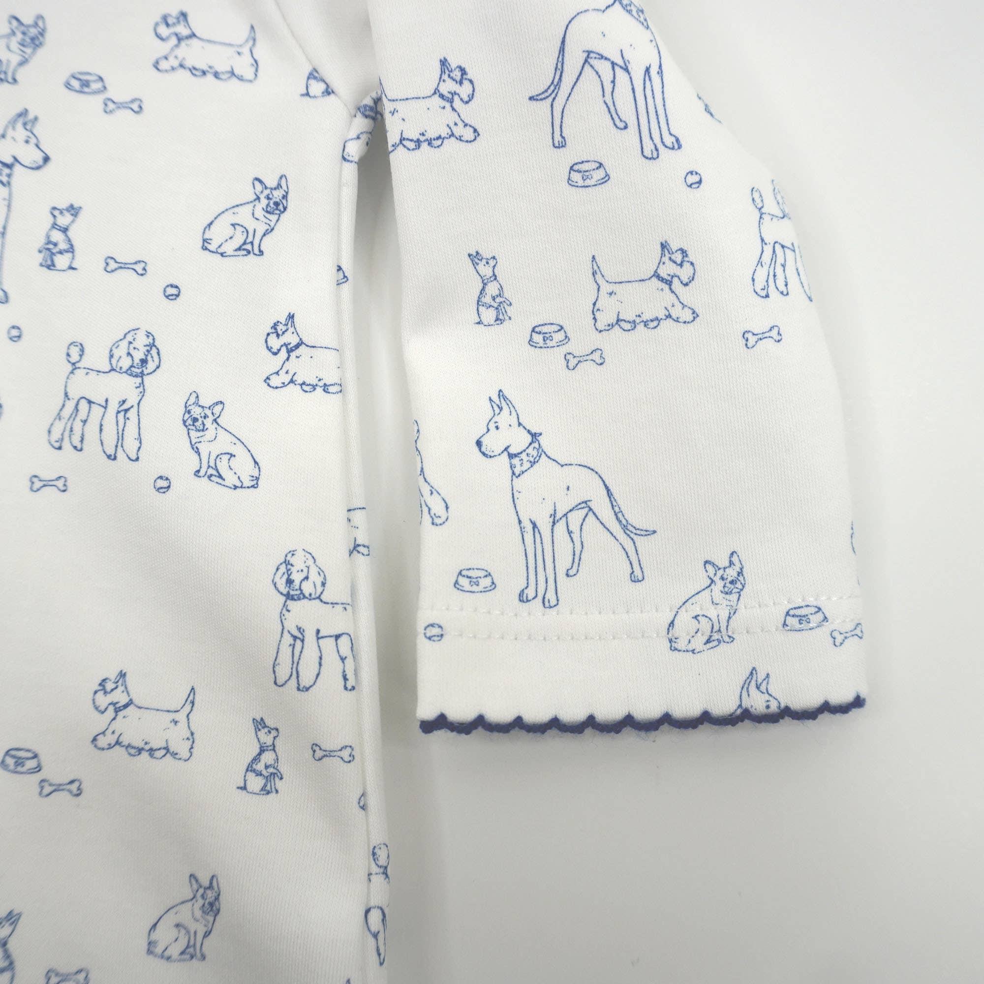 MARCELA - Vendita all'ingrosso Pigiamino - Neonati - Pigiama Footie in cotone Pima per cani4