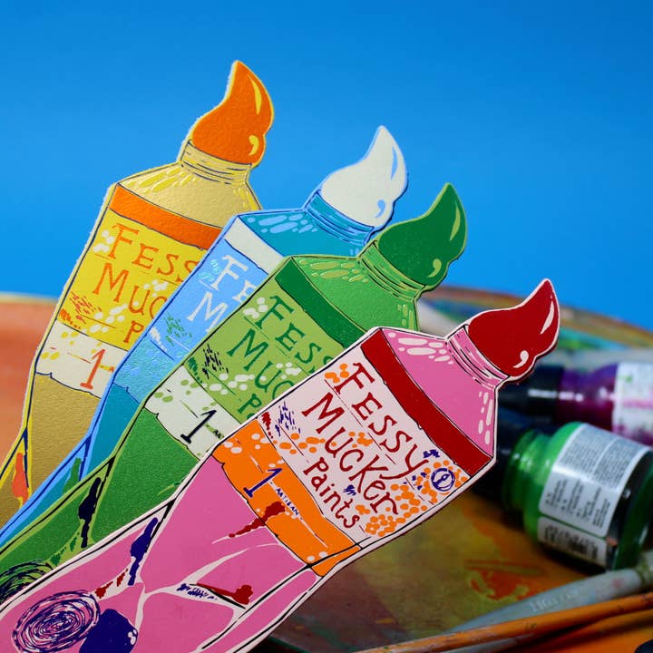 Fessy Mucker Bookmarks for wholesale by Ark Colour Design