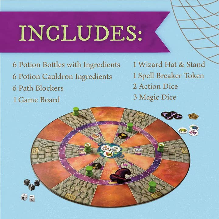 Just Imagine Toys - Wholesale Board Game - Cooperative Game - Peaceable Kingdom Cauldron Quest3
