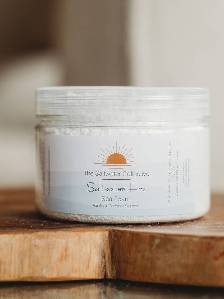 Seafoam White Saltwater Fizz - 250g Potion Play for wholesale by The Saltwater Collective