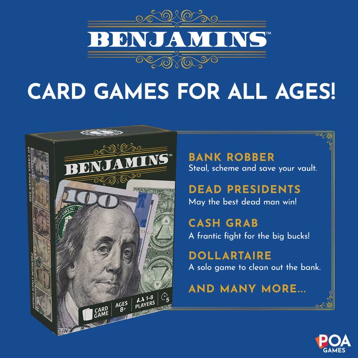 POA Games - Wholesale Card Game - Benjamins Cash Cards6