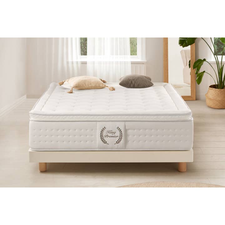 Moonia - Vendita all'ingrosso Letto - Materasso a Molle Insacchettate King Premier Spring - 90X190 cm