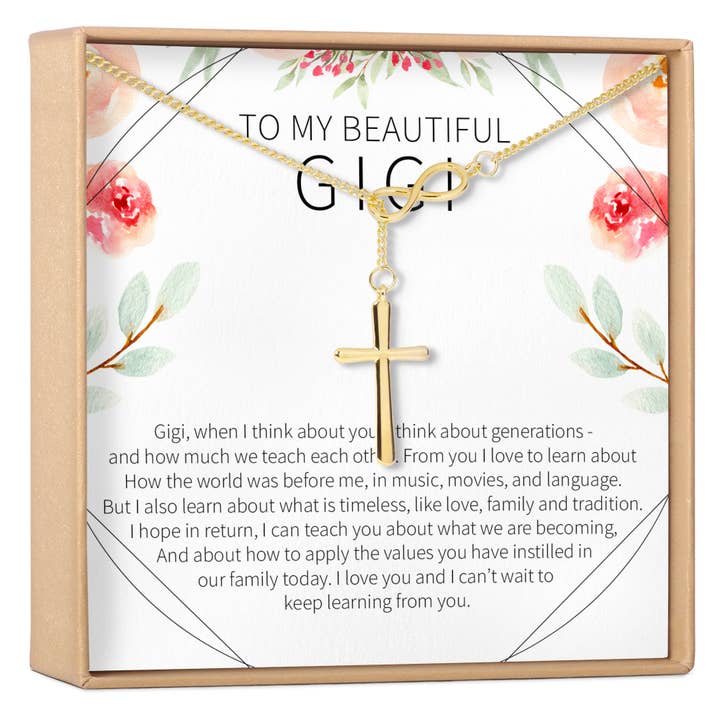 Grandmother Necklace for wholesale by Dear Ava