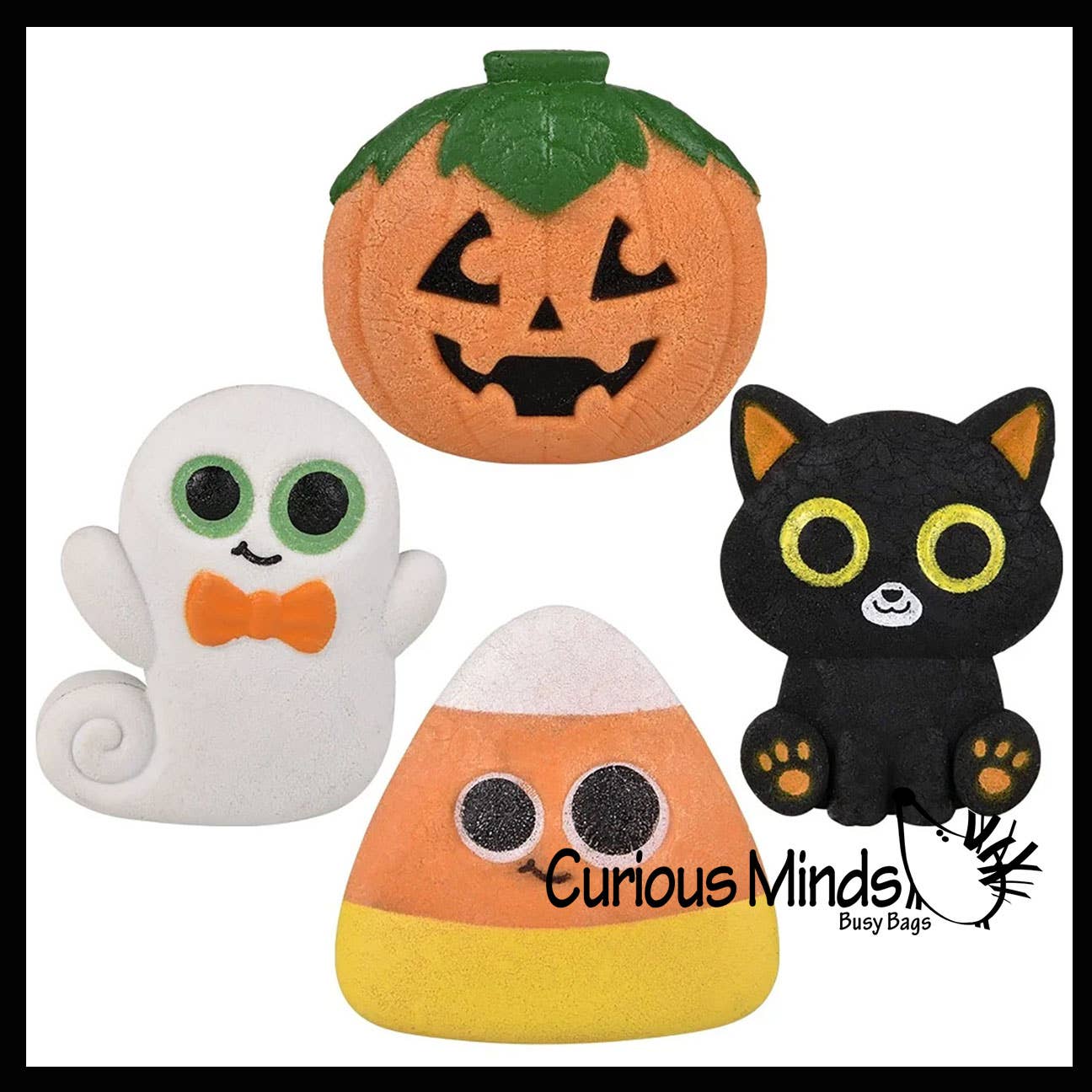 Curious Minds Toys - Wholesale Toy Set - Kids - 1 Halloween Grow a Character in Water - Add Water and it Gro3