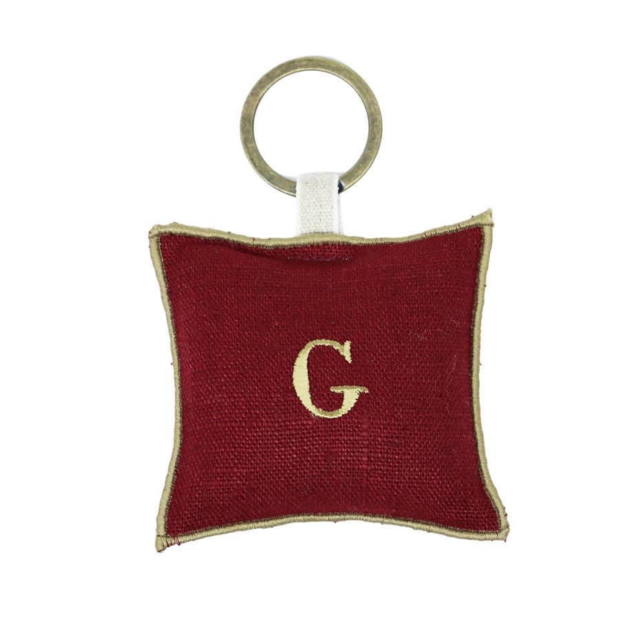 Giardino Segreto - Wholesale Keychain - Unisex - CUSTOMIZABLE linen keychain5