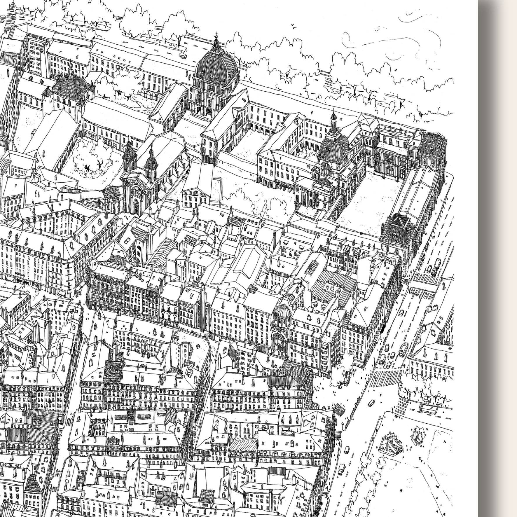 EMILIE ETTORI ILLUSTRATION - Wholesale Art Print - Peninsula1