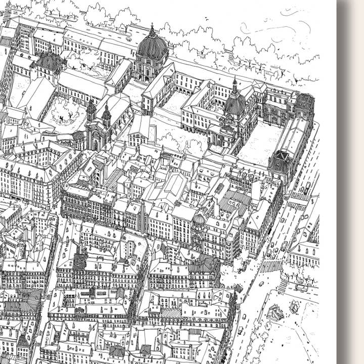 EMILIE ETTORI ILLUSTRATION - Wholesale Art Print - Peninsula1