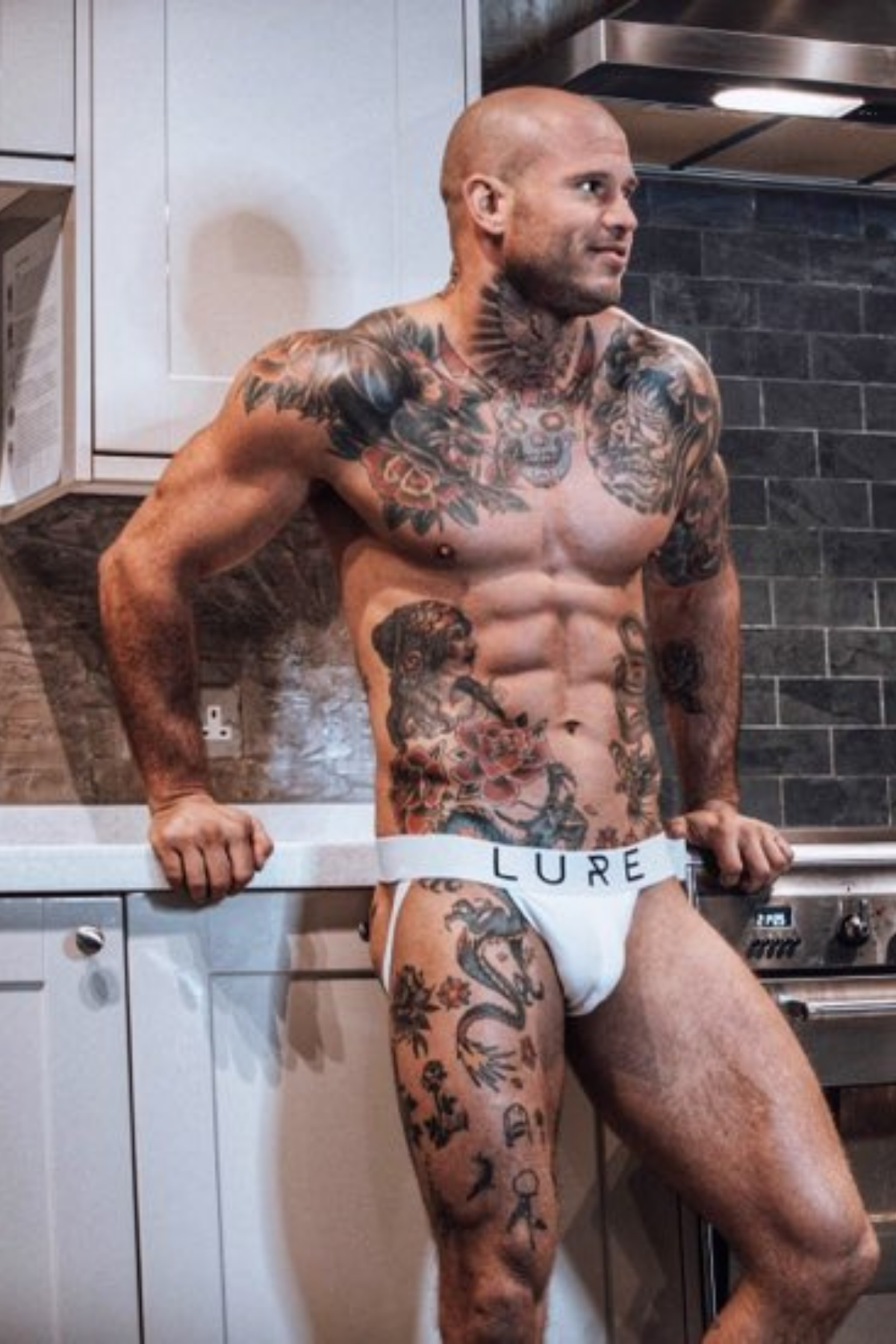 Lure Menswear LTD - Wholesale Underwear - Men's - Lure White Jockstrap2