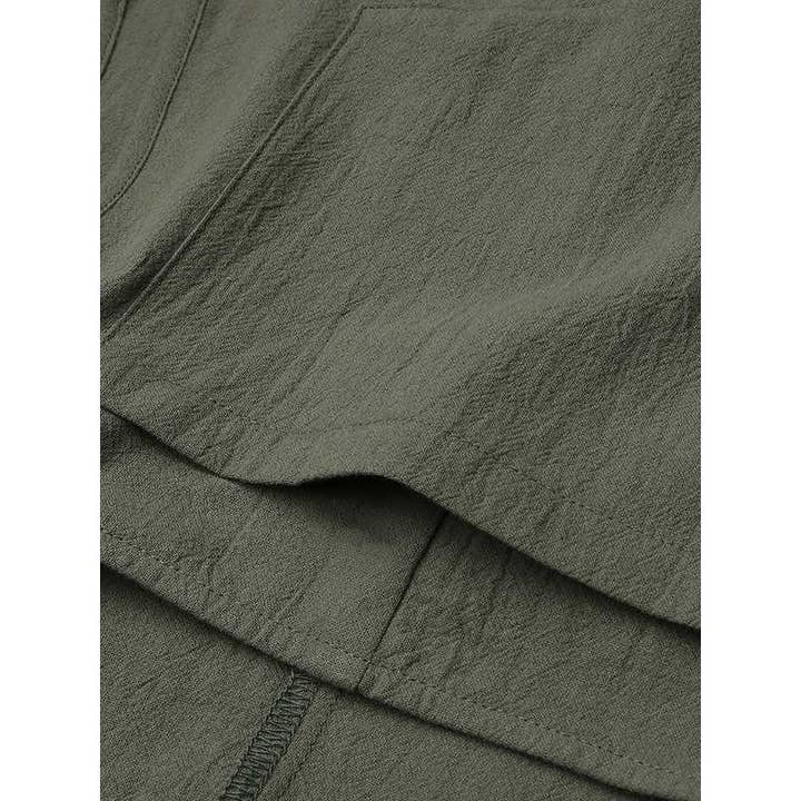 UZ Wholesale Store - Wholesale Overalls - Women's - Fashion Solid Color Button Jumpsuit6