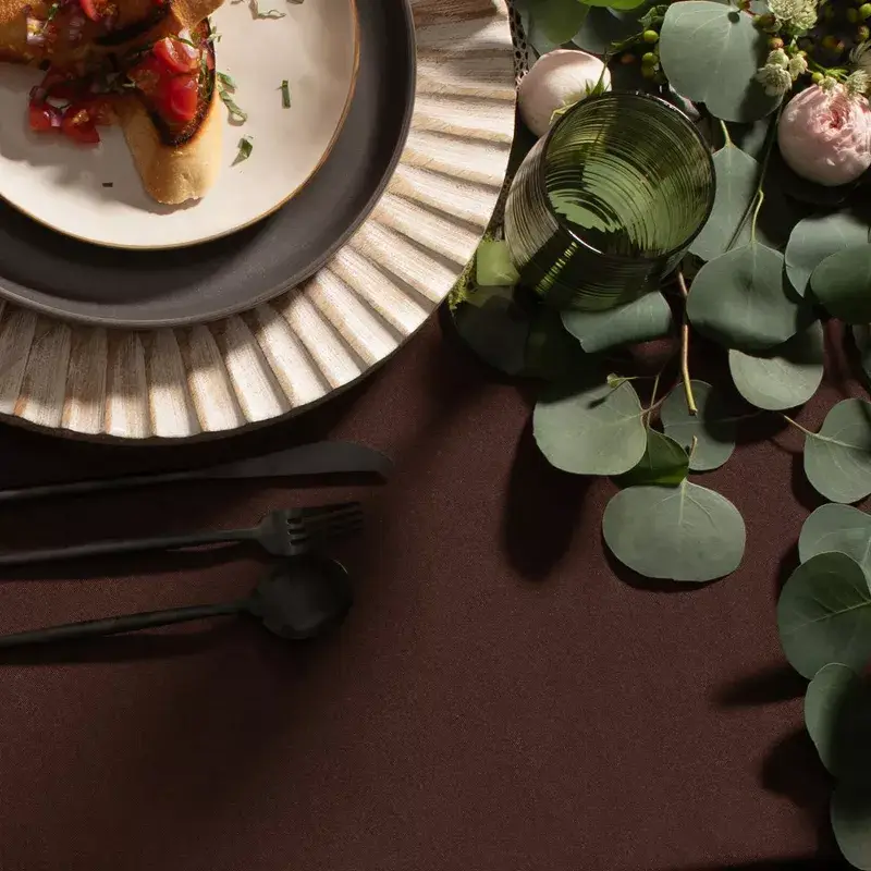 Gee Di Moda - Wholesale Tablecloth - Heavy Duty Washable Polyester Rectangle Tablecloth30