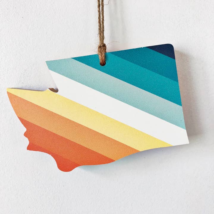 Hemlock & Heather - Wholesale Ornament - '76 Stripes State Ornaments51