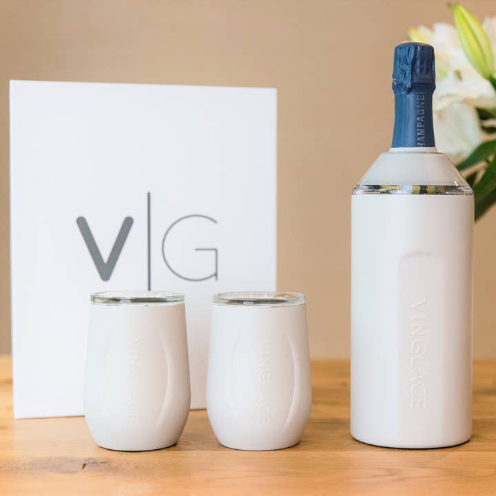 Vinglacé - Wholesale Wine Gift Bag - Wine Gift Sets with Glass Lined Wine Glasses16