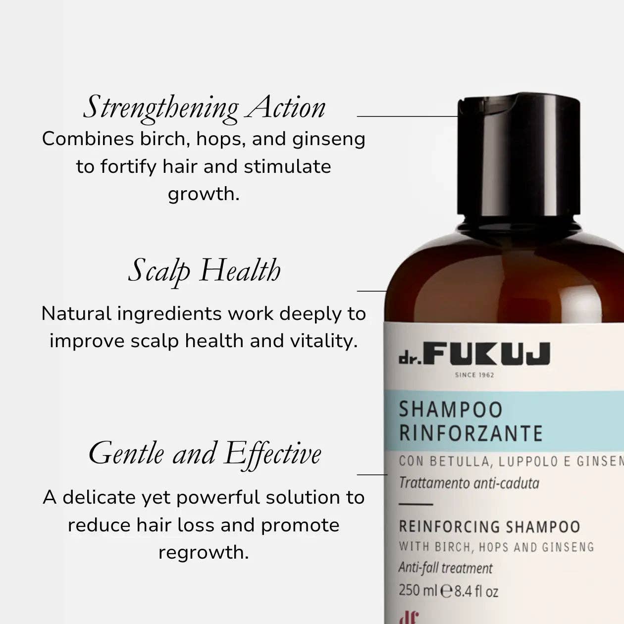 Dr. Fukuj – Engroshandel Hårshampoo – Styrkende shampoo1