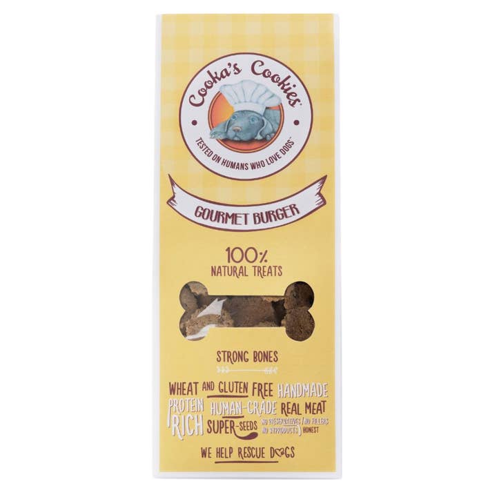 Cooka's Cookies - Wholesale Pet Treats - Dog - Gourmet Burger - Natural Dog treats