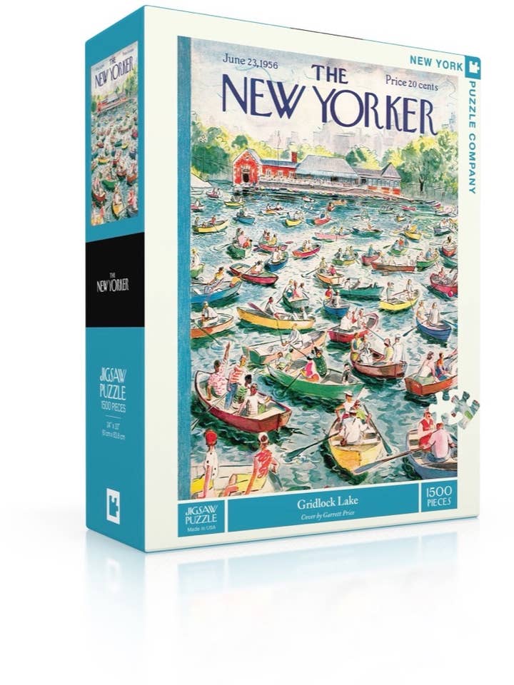 Gridlock Lake - 1500 Piece Jigsaw Puzzle for wholesale by New York Puzzle Company