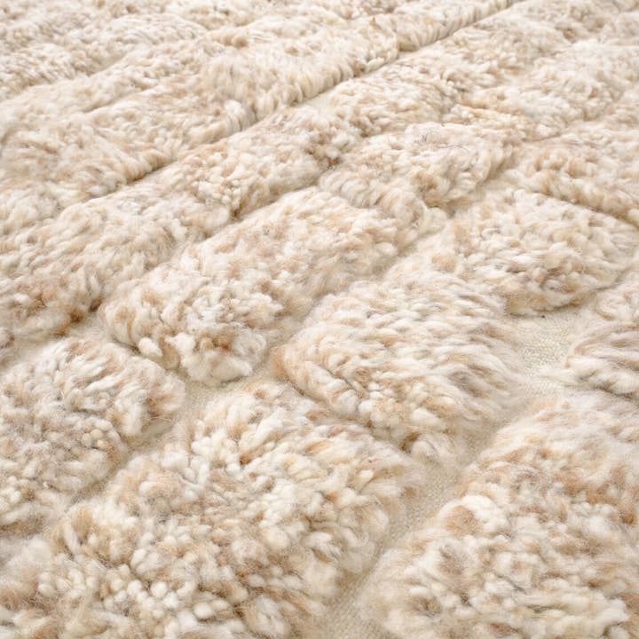 Moroccan Woven Treasures – wholesale Area rug – Beige Moroccan Rug, Beige Shag rug, Berber rug,9x12 area rug3