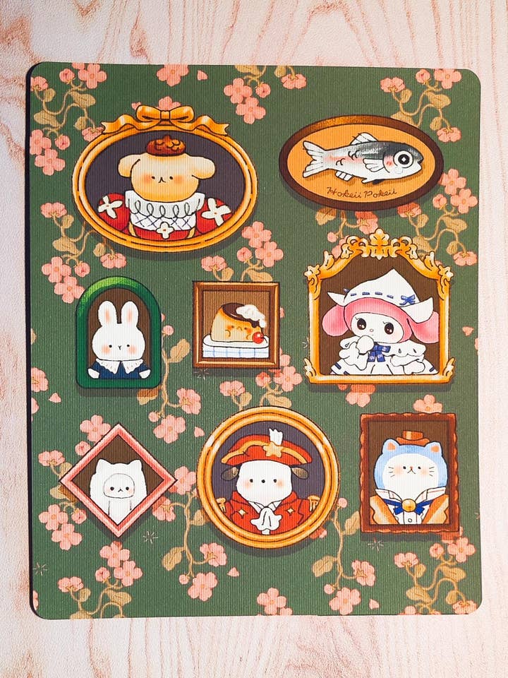 Sanrio Art Gallery Wall Large Print for wholesale by Hokeii Pokeii