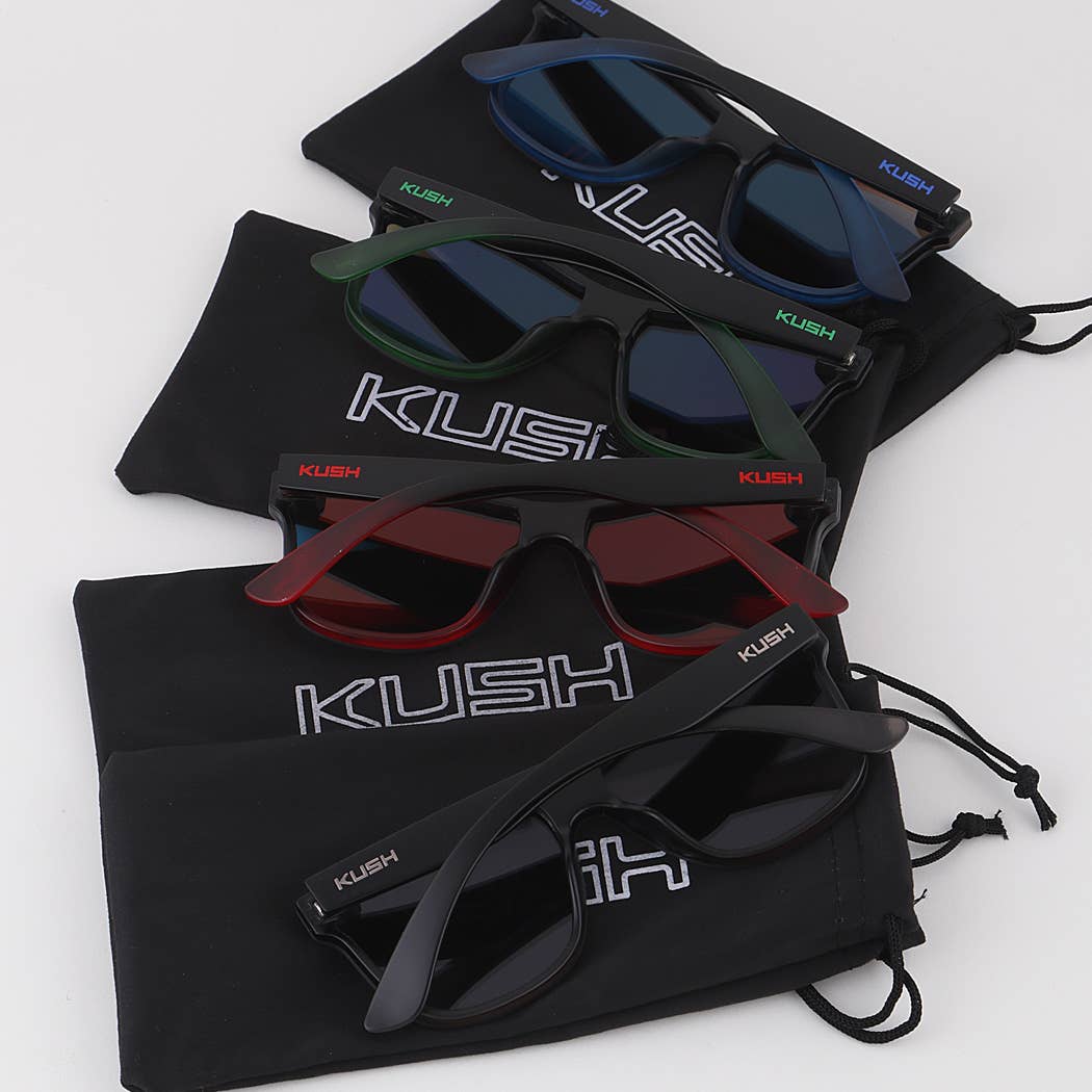 Multicolor Temp Gradient Sunglasses for wholesale on Faire3