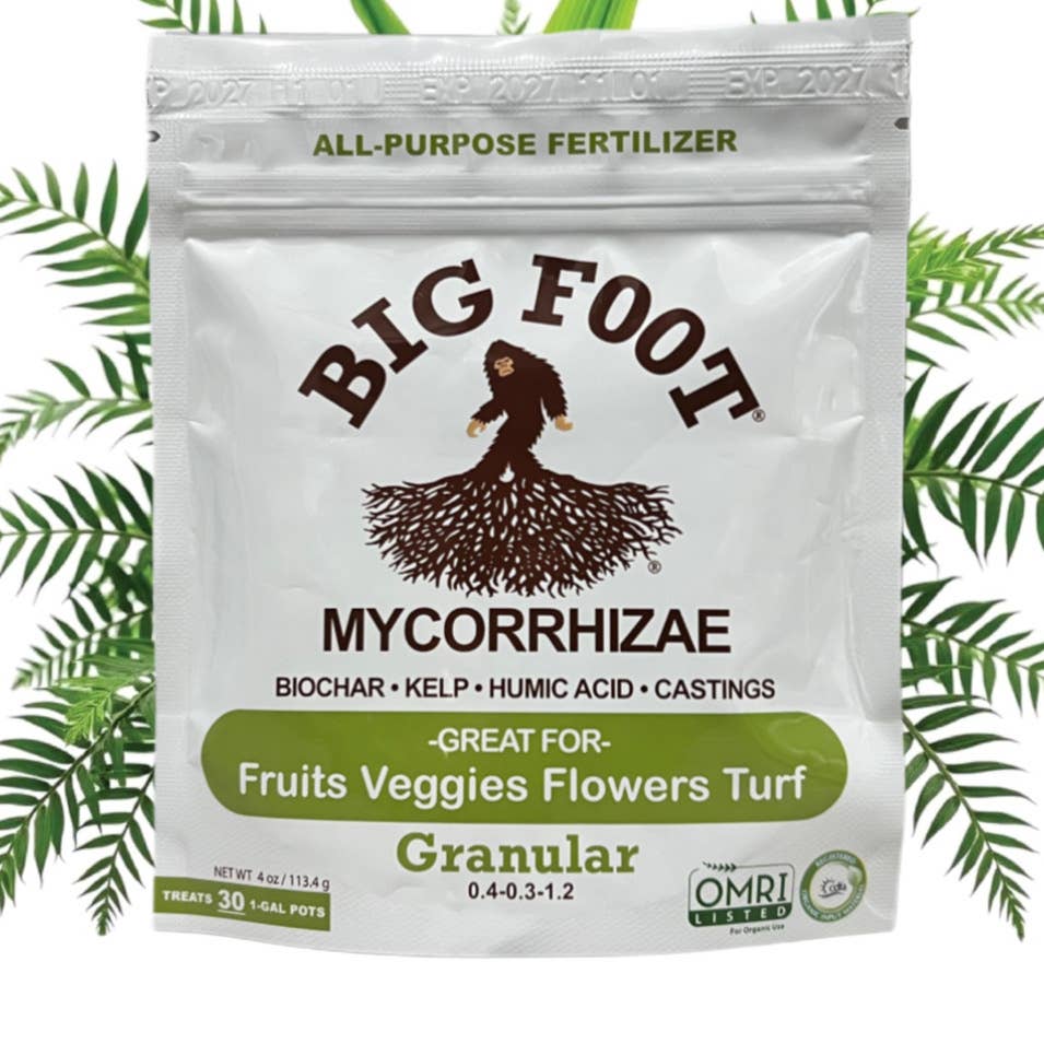 Big Foot Microbes - Wholesale Fertilizer - Big Foot Mycorrhizae Granular - The top-selling mycorrhizae1