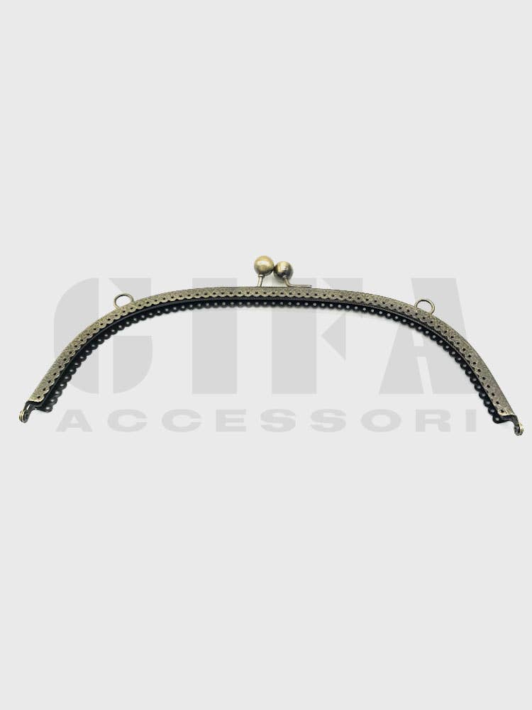 Gifa Accessori - Wholesale Cocktail/Statement Ring - Click clack Ring cm 25.5 Brushed brass1