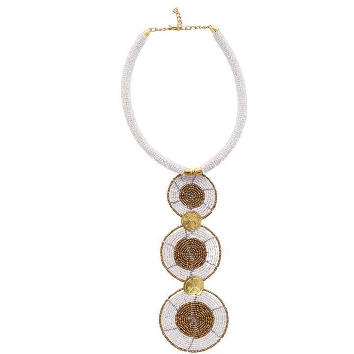 KENDI AMANI - Wholesale Beaded/Pearl Necklace - Mukiri Beaded Necklace