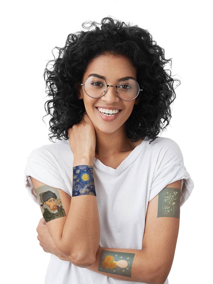 Van Gogh-set för wholesale av TATTon.me