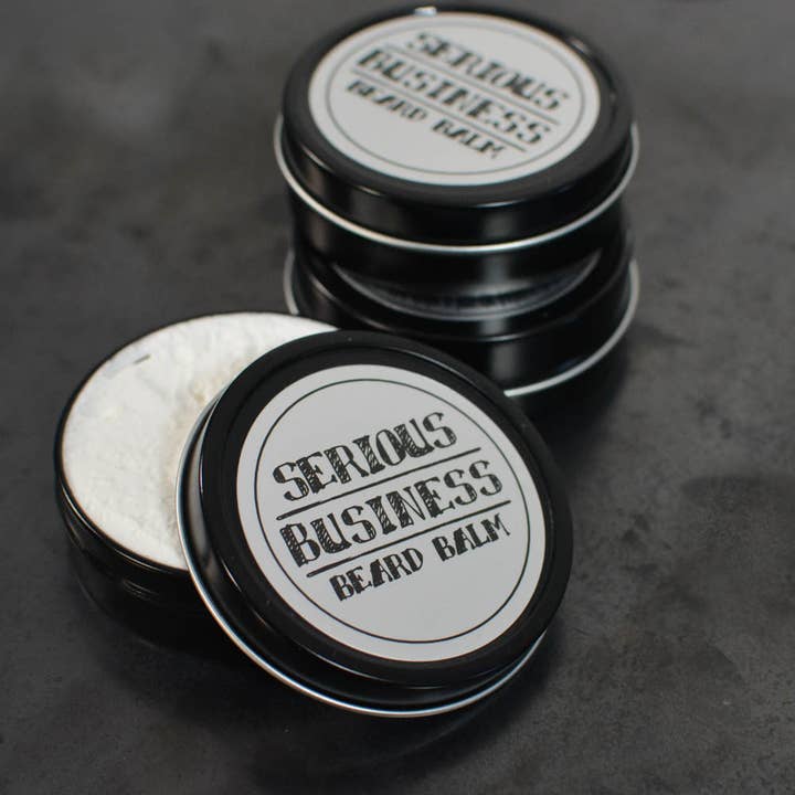 Serious Lip Balm - Wholesale Beard Styling Product - Business Beard Balm - Large