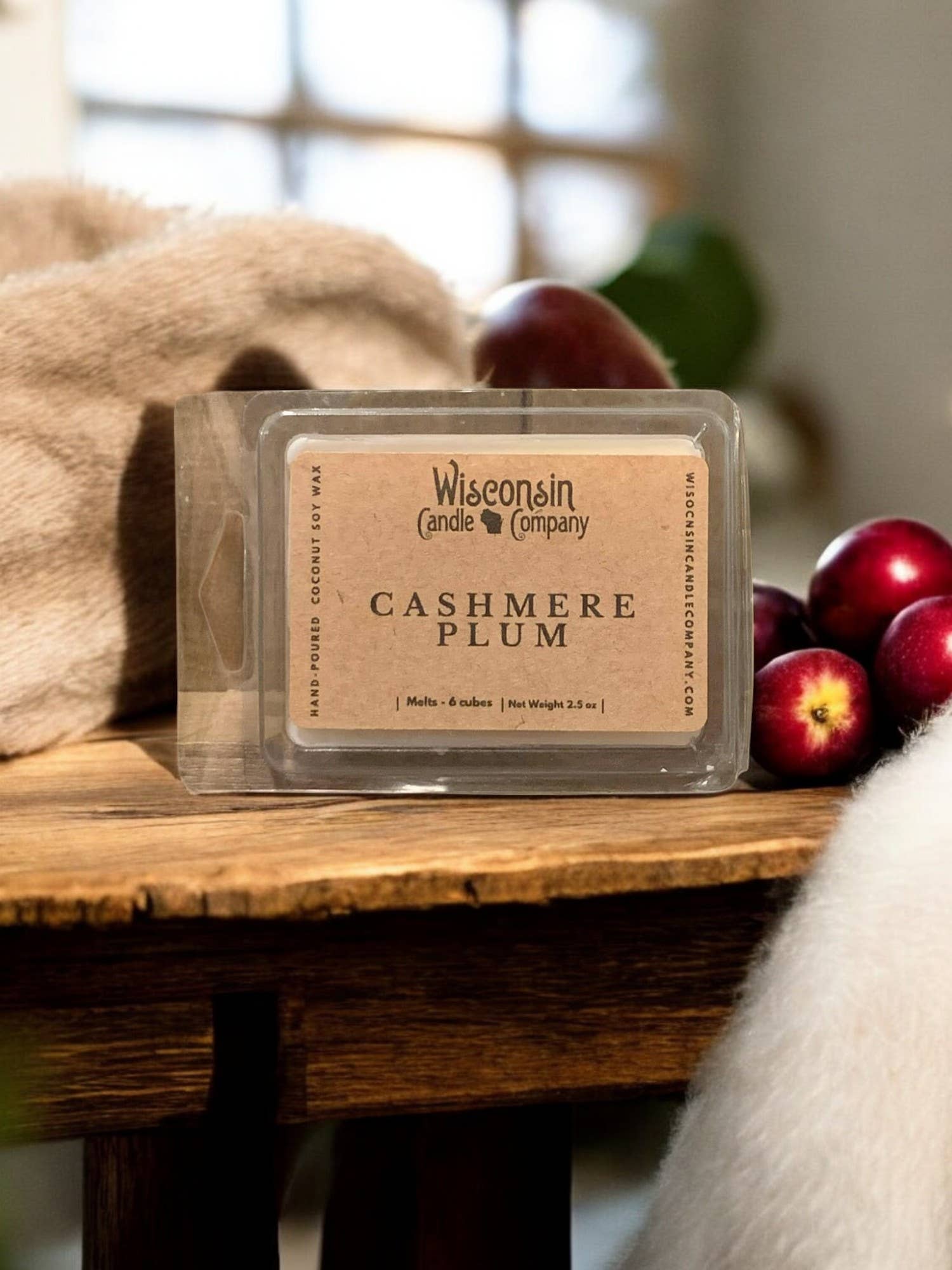 Wisconsin Candle Company - Vente Bougie en bocal - Cachemire Prune3