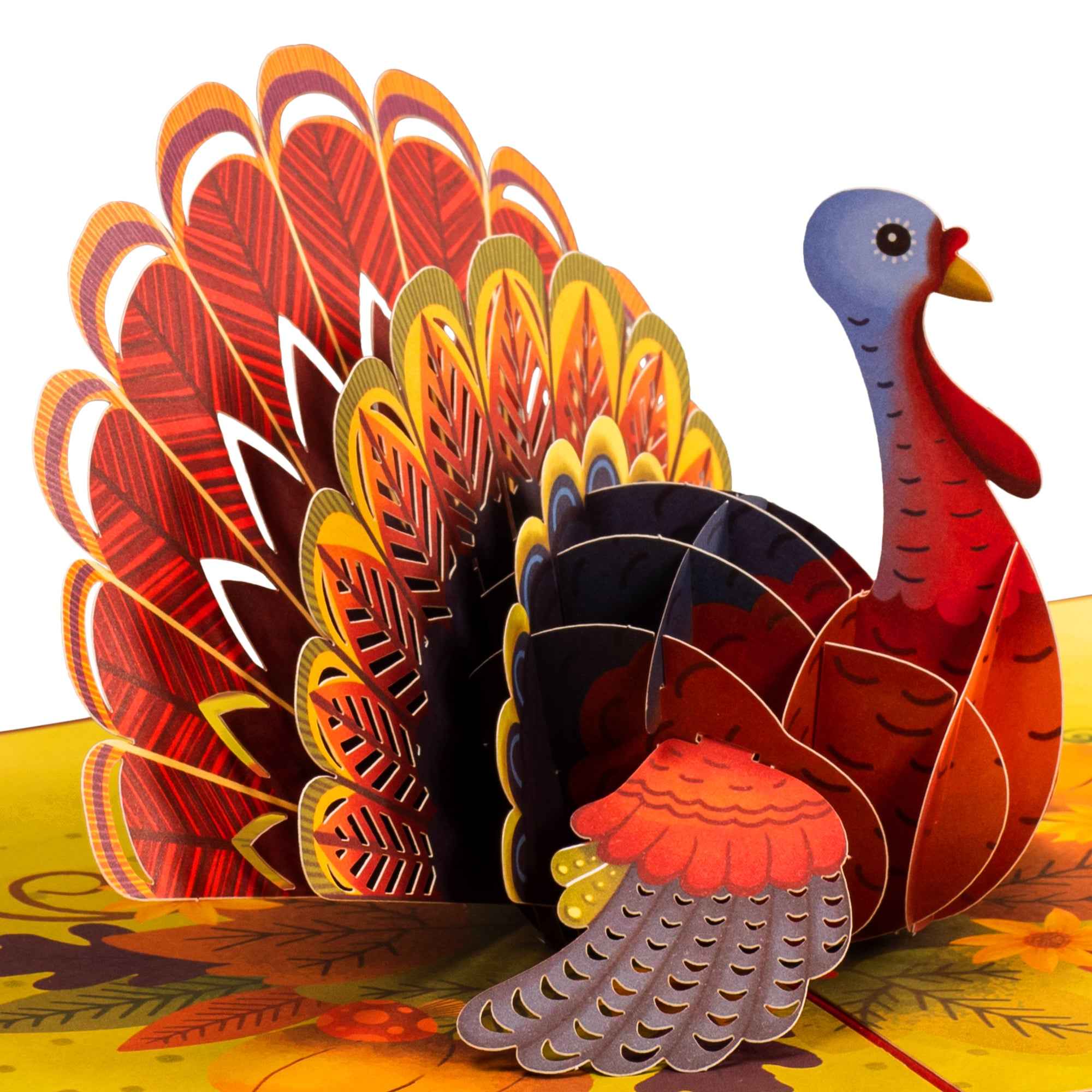 Paper Love - Wholesale Everyday Greeting Card - Thanksgiving Turkey Pop Up Card5