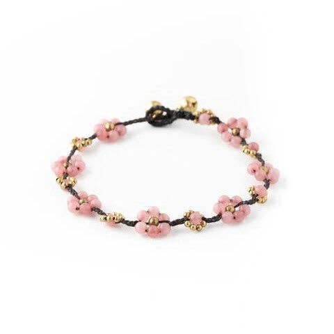 Bali Queen - Wholesale Anklet - Crystal Flower Anklet 5 Pack11