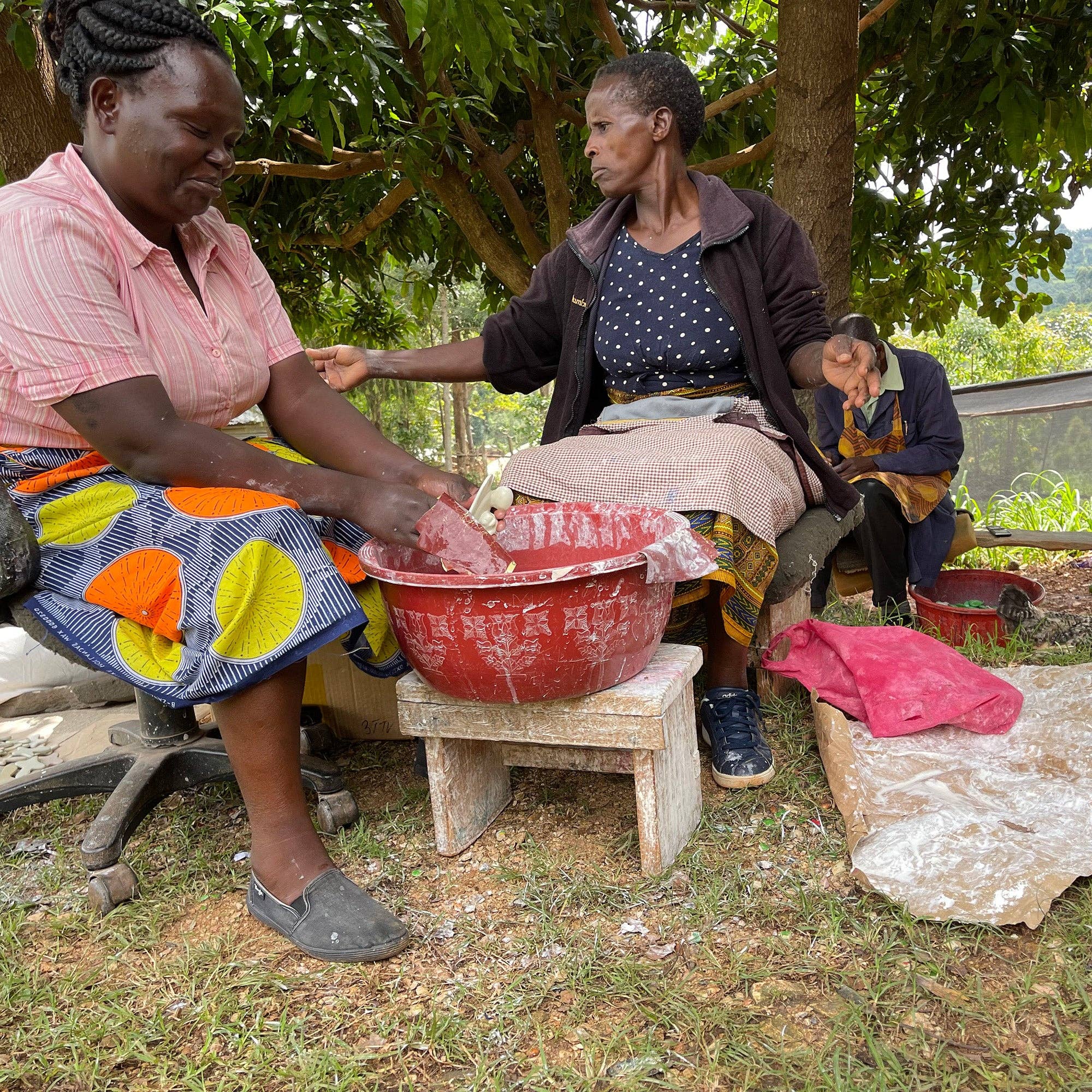 Global Crafts - Vendita all'ingrosso Ciotole/Piatti decorativi - Ciotola Singola in Pietra Saponaria a Forma di Ippopotamo - 5 pollici14