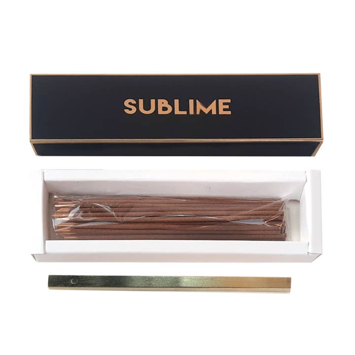 Opjet Paris – wholesale Incense – Sublime Black Oud Incense Sticks With Stand