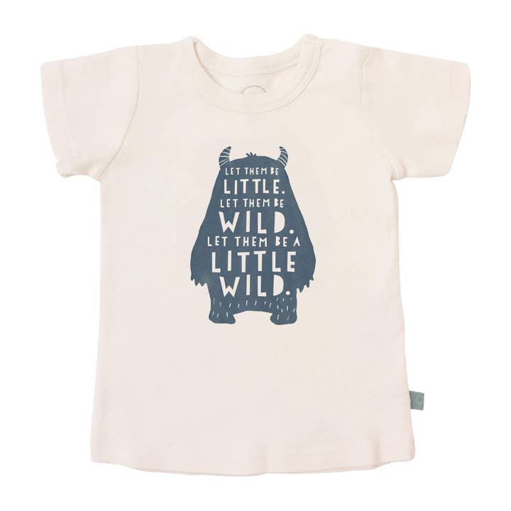 Default graphic organic tee | wild child for wholesale on Faire