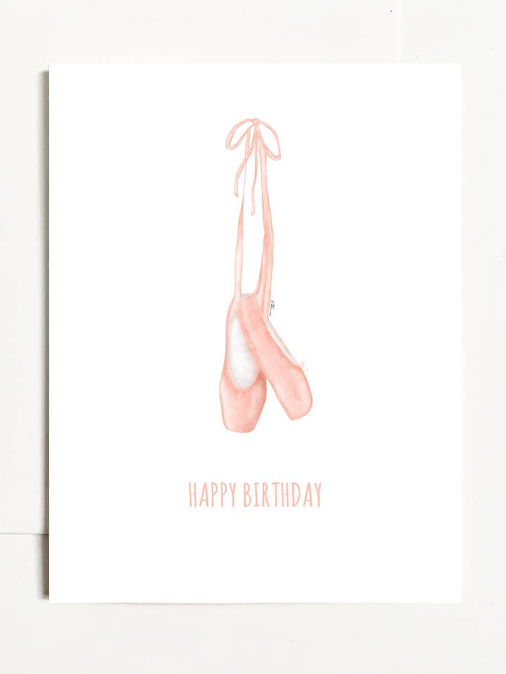 Happy Birthday - Ballet Slippers for wholesale by k.Patricia Designs
