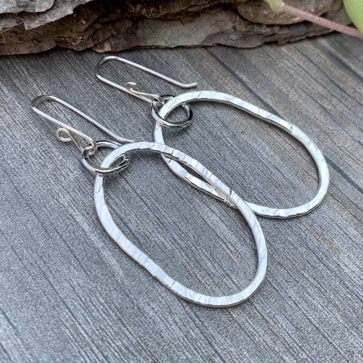 Riverstone Earrings - Large for wholesale by Jules Artwear