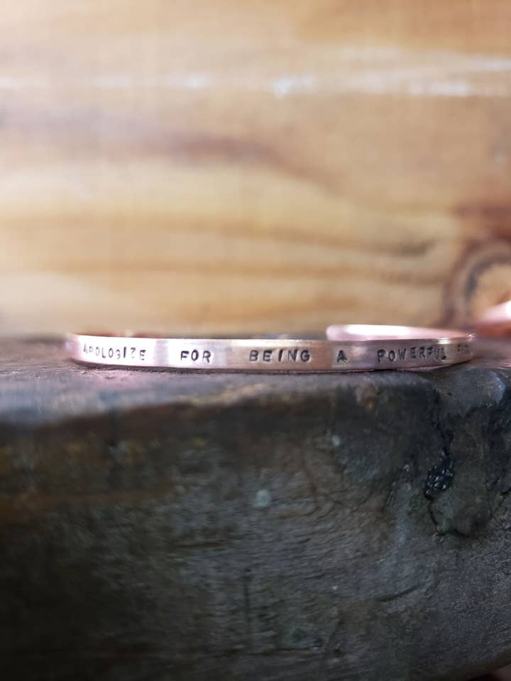 Pulseira Empilhável Pulseira em Cobre, Latão e Ouro por atacado de Silver Lining Studio