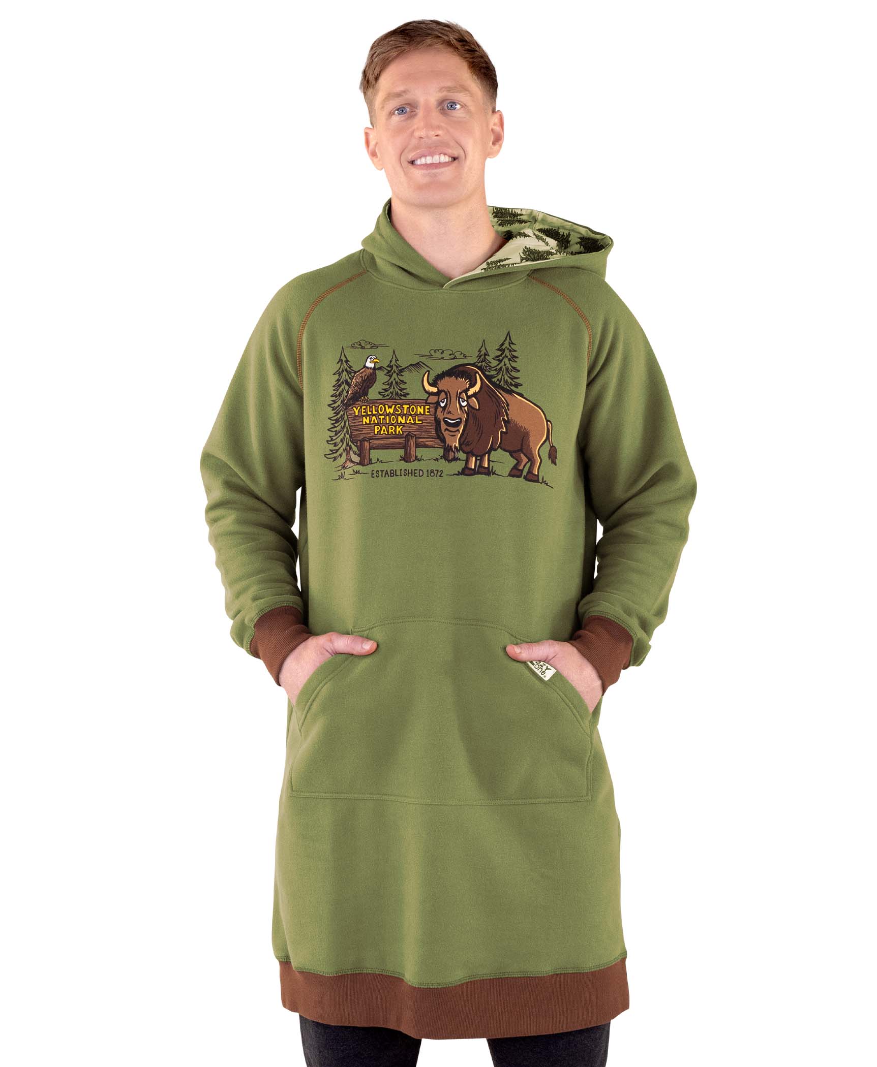 Lazy One - Wholesale Hoodie - Unisex - Yellowstone Sleep Hoodie3