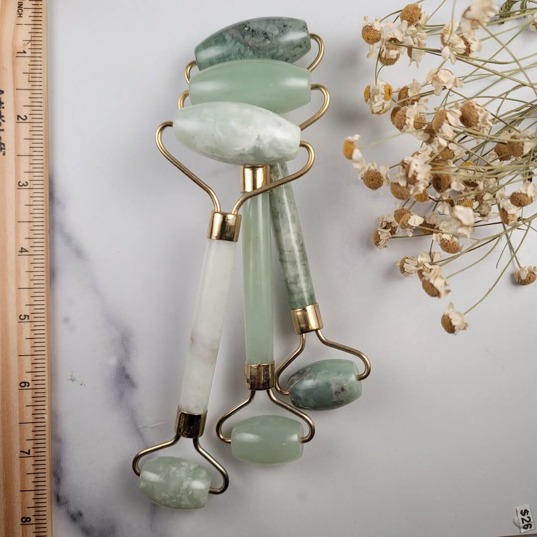 Aquamarine Daydream Wholesale – wholesale Face/beauty roller – Jade Facial Roller ~ Crystal Beauty Supplies ~ Mineral Love1