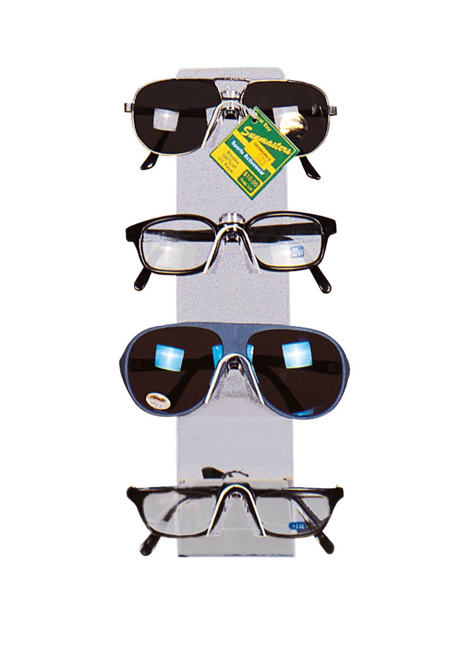 Store Supply Warehouse - Wholesale Retailer Display - Accessories - 4 Pair Plastic Countertop Eyeglass/Sunglass Display Easel